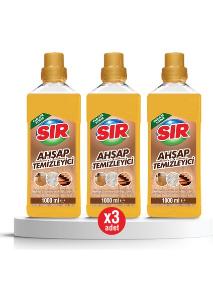 Ahşap Temizleyici 1000 ml 3'lü
