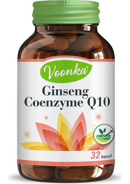 Voonka Gınseng Q10 100 mg 32 Kapsül