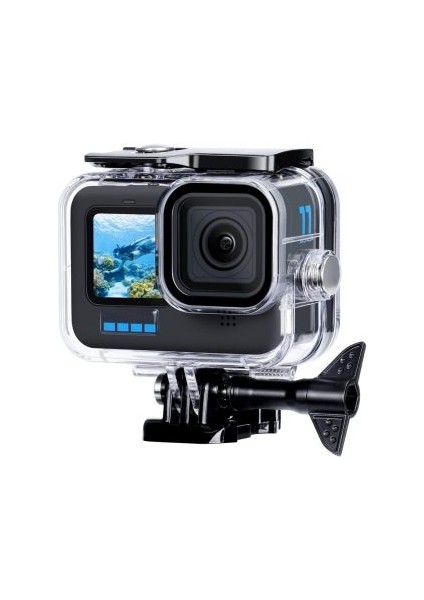 Gopro 9/10/11/12 Uyumlu 60 Metre Su Geçirmez Koruyucu Muhafaza Housing modelleri