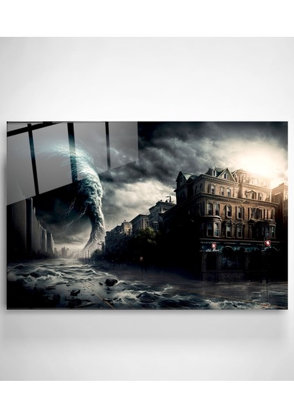 Hortum ve Sel Cam Tablo, Dekoratif Cam Tablo fiyatları