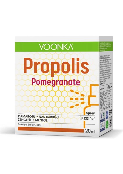 Voonka Propolis Sprey