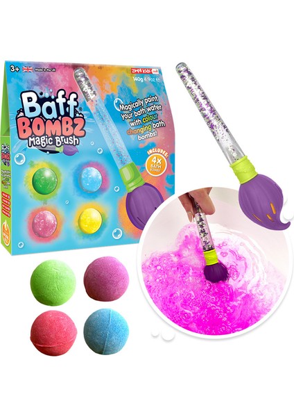 Zimpli Kids Baff Bombz Magic Brush Sihirli Fırça Seti