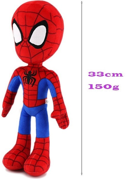 Tu Jin Avengers Örümcek Adam Peluş Oyuncak 30CM (Yurt Dışından)