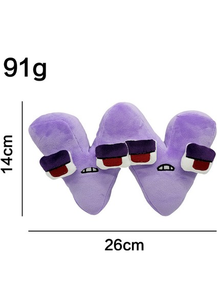 Tu Jin Alphabet Lore Peluş Oyuncak Çocuk Aydınlanma Eğitim Bebek (Yurt Dışından)