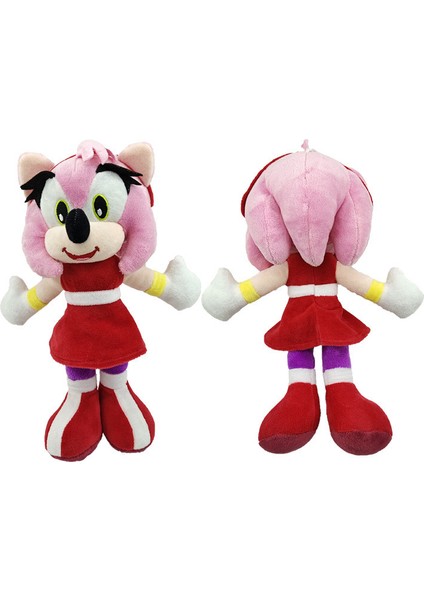 Sonic Yumuşak Oyuncak Peluş 30CM Amy (Yurt Dışından)