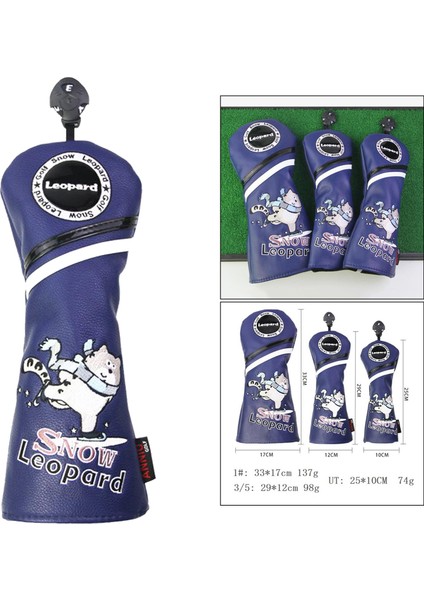 Golf Kılıfı Sürücü Başlığı No. No3 5 (Yurt Dışından) indirimleri