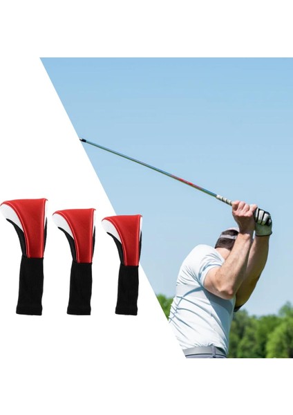 Sürücü Fairway Hibrit Kırmızı Için 3 Pcs Naylon Golf Kulübü (Yurt Dışından) modelleri