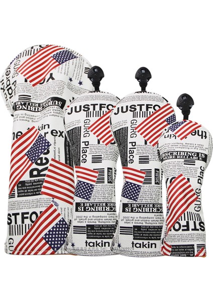 Golf Ahşşörtüsü Golf Kulübü Ğı Sürücüsü Fairway Ahşap Su Geçirmez 4 (Yurt Dışından)