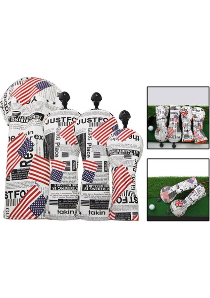 Golf Ahşşörtüsü Golf Kulübü Ğı Sürücüsü Fairway Ahşap Su Geçirmez 4 (Yurt Dışından) modelleri