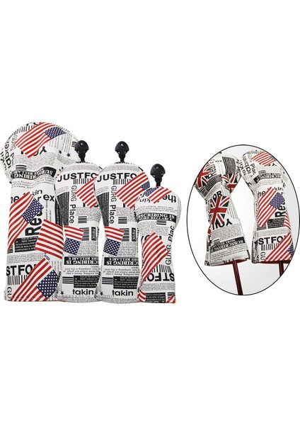 Golf Ahşşörtüsü Golf Kulübü Ğı Sürücüsü Fairway Ahşap Su Geçirmez 4 (Yurt Dışından) indirimleri