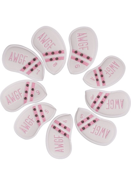 Golf Baş Örtüsü Numaralı 4-9psa Markalara Set (Yurt Dışından)