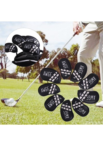 9 Dayanıklı Kulüp Başkanı Kılıfı Su Geçirmez Golf Başörtüsü Numaralı (Yurt Dışından) fiyatları