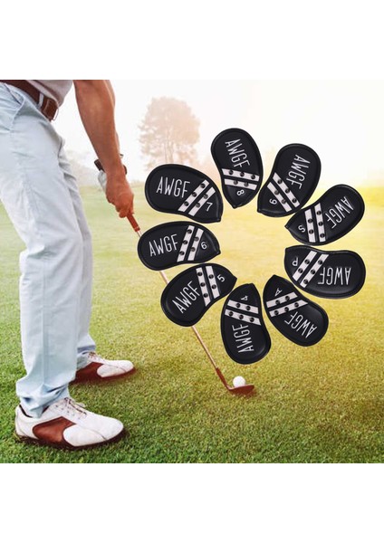 9 Dayanıklı Kulüp Başkanı Kılıfı Su Geçirmez Golf Başörtüsü Numaralı (Yurt Dışından) modelleri