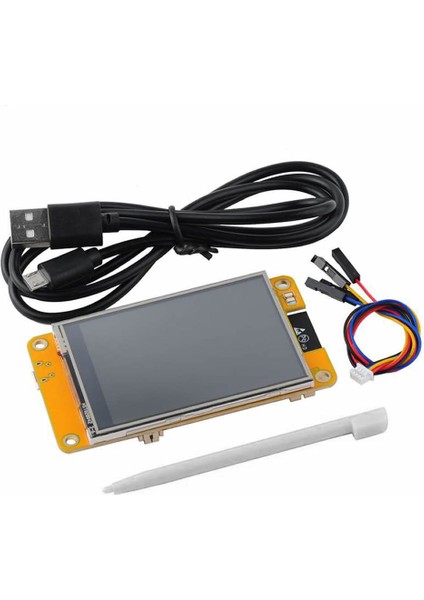 ESP32-2432S028R 2.8 Inch Rezistif Dokunmatik Tft LCD Modül 240X320 Pixel Rgb LED Ldr USB Uart Io Se