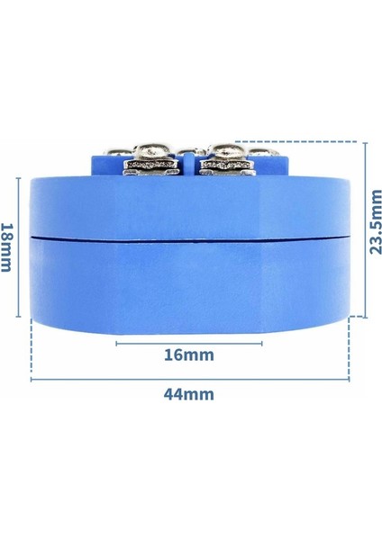 PT100 Sıcaklık Sensör Sinyali Için 4-20MA Çevirici Transmitter Modül 0c / 200C Dc 24V Rtd Termometr