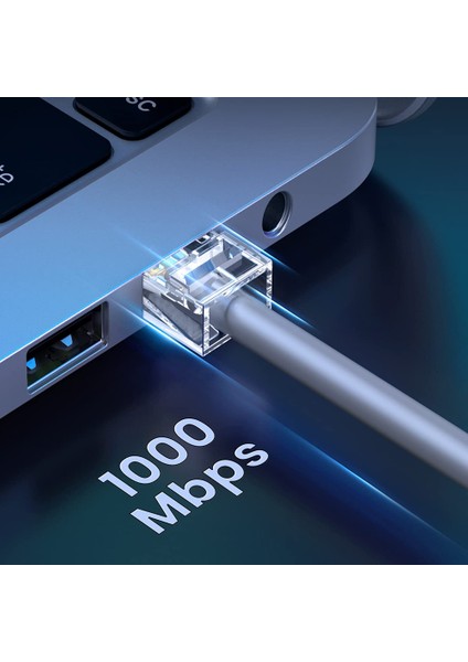 10 Adet 8P8C Plastik RJ45 Soket Ethernet Bağlantı Kablo Konnektörü Açık Uç 8 Pin Şeffaf Cat5 Cat6