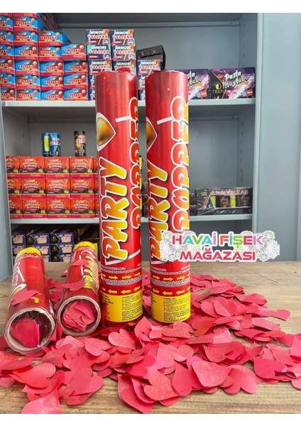 Kalpli Konfeti 1 Adet