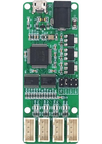 Ftdı FT4232HL USB To 4 Kanal Ttl Uart Çevirici Modül RS232 Seri Port Haberleşme Arduino Mcu Uydu Al
