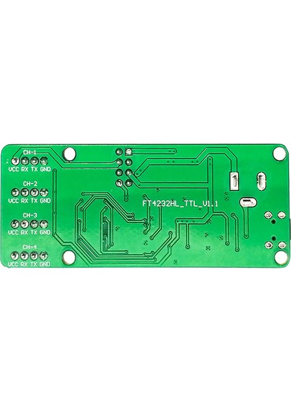 Ftdı FT4232HL USB To 4 Kanal Ttl Uart Çevirici Modül RS232 Seri Port Haberleşme Arduino Mcu Uydu Al