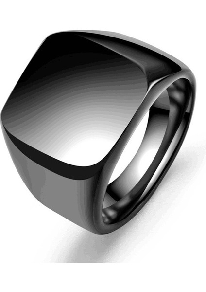 Moda Titanyum Çelik Yüzük (Yurt Dışından)