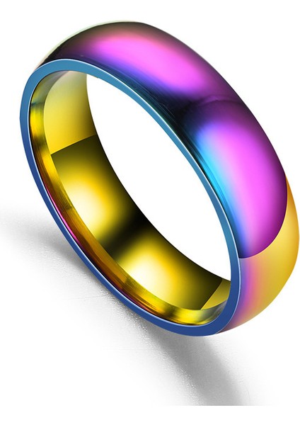 Moda Titanyum Çelik Yüzük (Yurt Dışından)