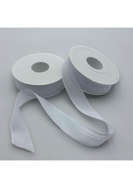 Keten Kurdele 2,5CM-20MT Beyaz