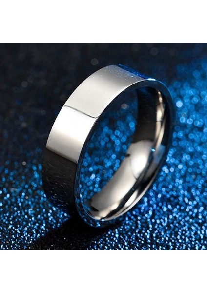Moda Titanyum Çelik Yüzük (Yurt Dışından)