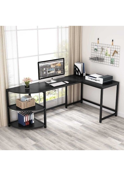 L Model Çalışma Masası