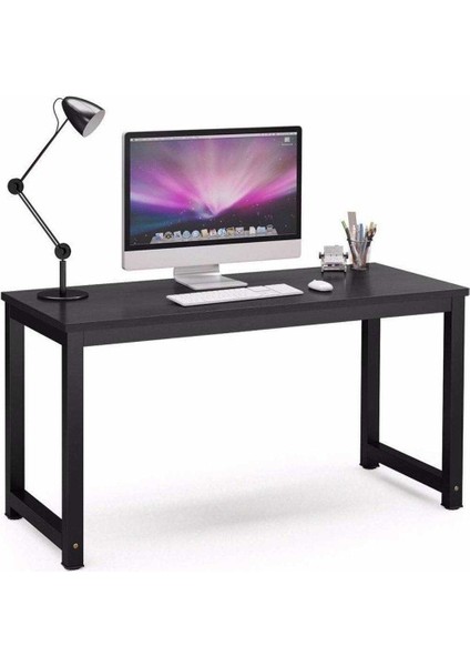 Tasarım 60X140CM Siyah Ofis Mutfak Çalışma Masası