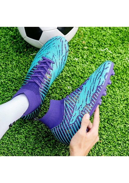 Erkek Yüksek Bilekli Fg Futbol Ayakkabısı (Yurt Dışından)