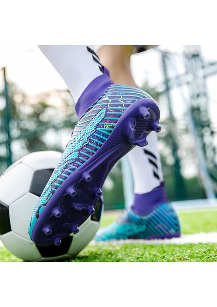 Erkek Yüksek Bilekli Fg Futbol Ayakkabısı (Yurt Dışından)