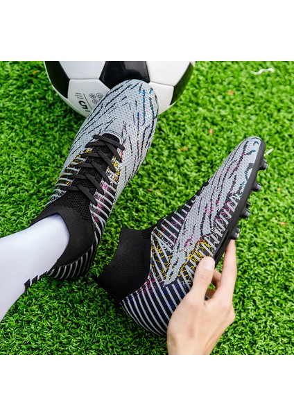 Erkek Yüksek Bilekli Fg Futbol Ayakkabısı (Yurt Dışından)