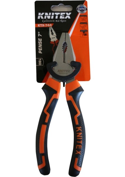 KTX-744 Vakumlu Karbon Çelik Pense 7 " -97