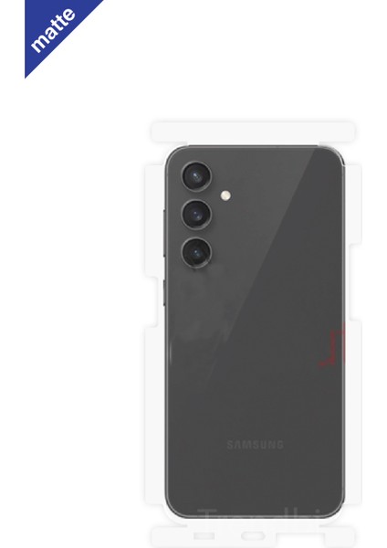 Samsung Galaxy S23 Fe Mat Arka ve Yan Koruyucu Poliüretan Film