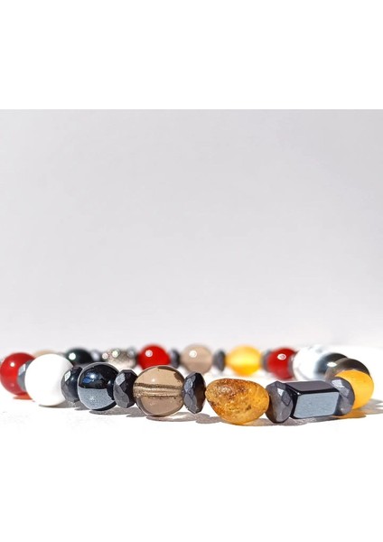 Doğal Taş Erkek Model Bileklik Kolye modelleri