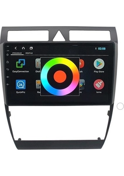 Tuning Audi A6 1997-2003 Android 12 Carplay Navigasyon Multimedya - 2 GB Ram 32GB HDD