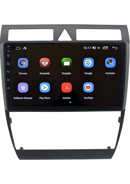 Tuning Audi A6 1997-2003 Android 12 Carplay Navigasyon Multimedya - 2 GB Ram 32GB HDD