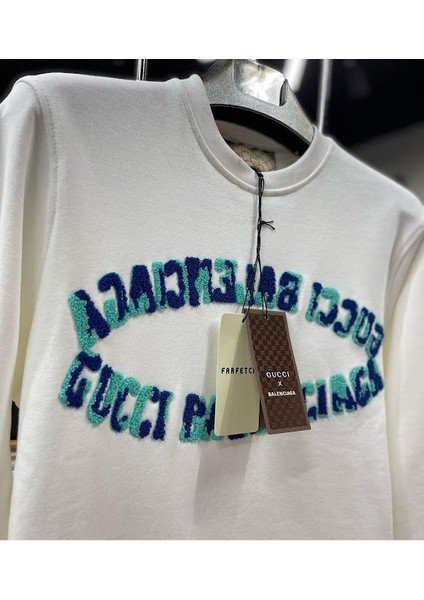 x Belenciaga Yazılı Sweatshirt fiyatları