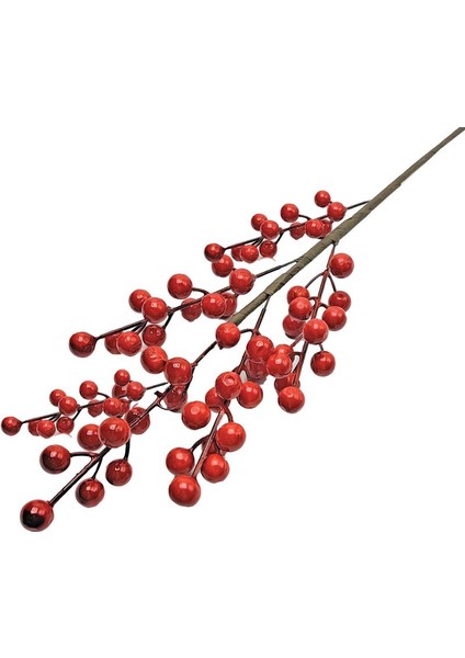 5 Adet Holly Berry Yemiş Dalı Kokina Yılbaşı Ağacı Süsü 70 cm fiyatları