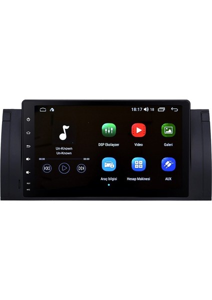 CELALİ TUNİNG Bmw E39 - BMW X5 (1996-2004) Android 12 Carplay Navigasyon Multimedya - 2GB Ram 32GB HDD