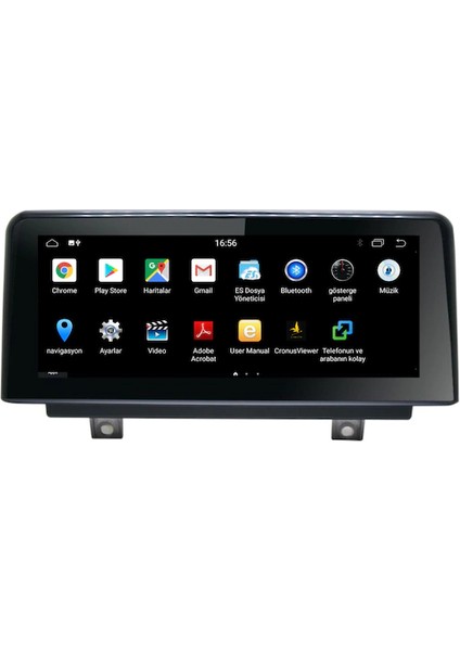 Tuning Bmw F30 (2012-2016) Android 12 Carplay Navigasyon Multimedya - 4gb Ram 32GB HDD