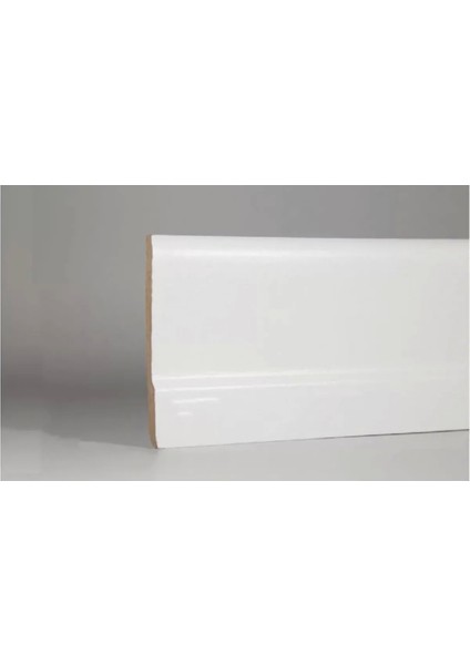 By Istanbul 12.5 mt 8 cm S501 Lake Beyaz Laminatparke Süpürgelik Finish Folyo
