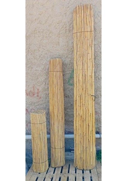 Hasır Kamış Bambu Çit 2 Metre X 5 Metre