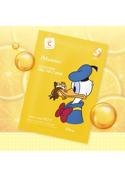 Jm Solution Disney Collection Vital Vita C Mask 1 Adet 30 ml