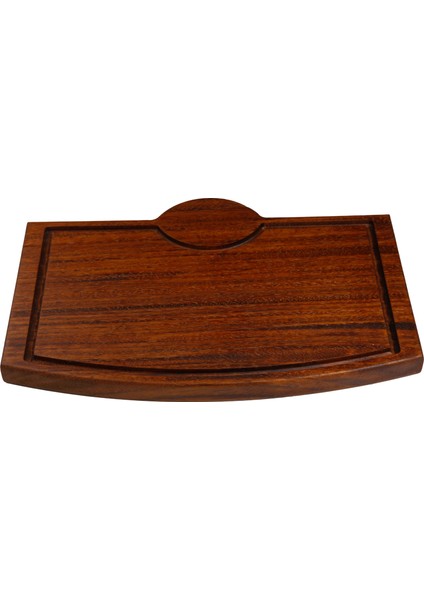 Yuvarlak Logolu Tahta 25X35X2,5CM