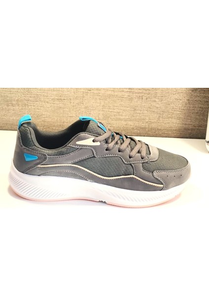 28751 Kadın Sneaker Spor Ayakkabı Gri - Somon fiyatları