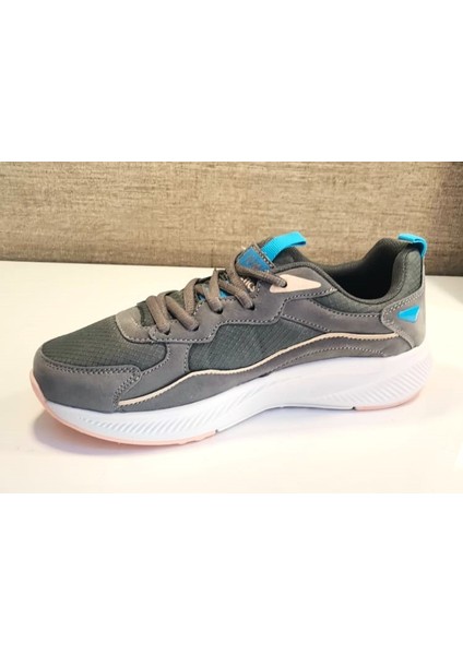 28751 Kadın Sneaker Spor Ayakkabı Gri - Somon modelleri