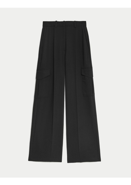 Marks & Spencer Regular Fit Wide Leg Kargo Pantolon