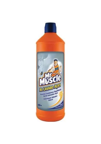 Mr. Muscle Mr Muscle Güçlü Jel Lavabo Açıcı (1000ML)