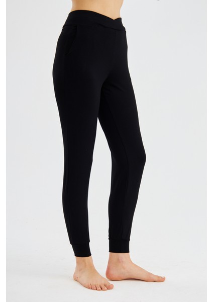 Mıa L40247 Siyah Viscon Jogger modelleri